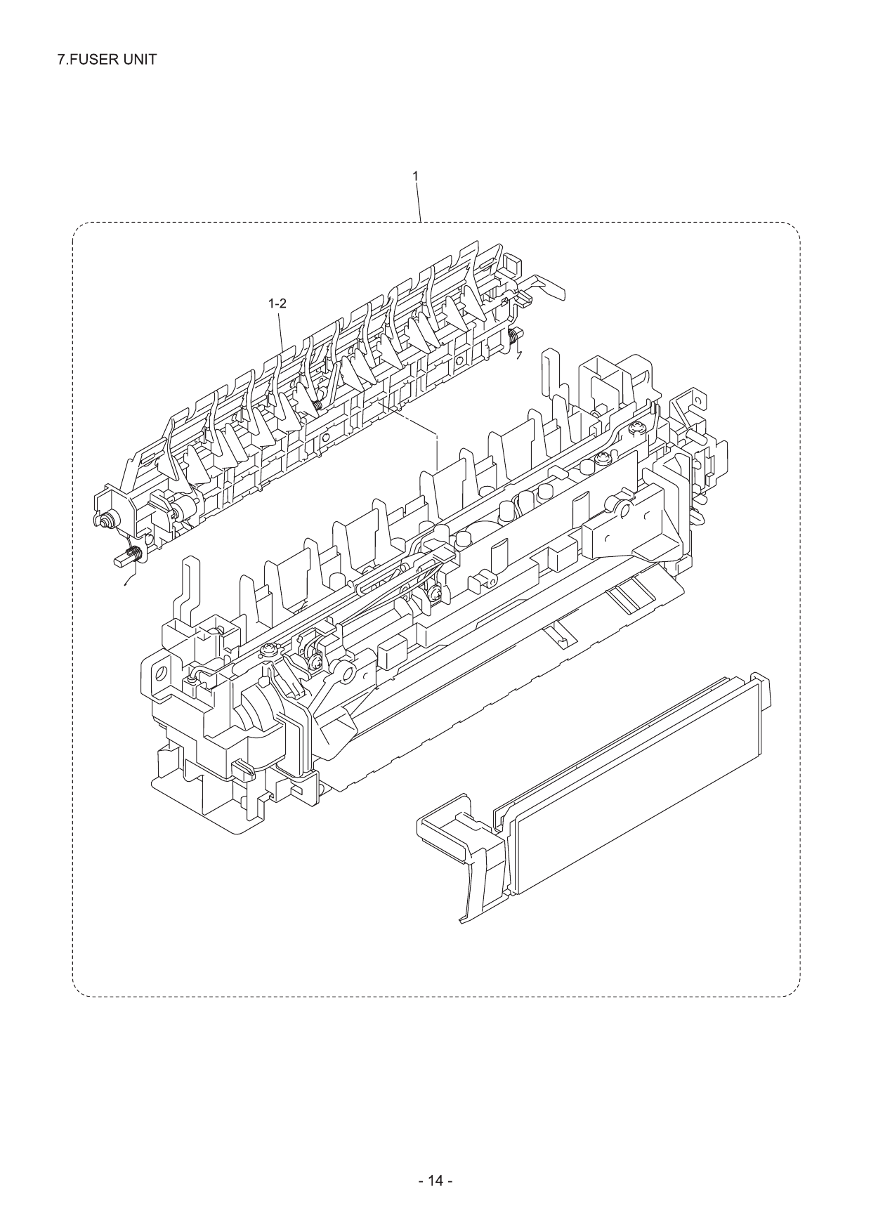 Brother MFC 9440CN 9450CDN DCP9040CN 9042CND Parts Reference-5